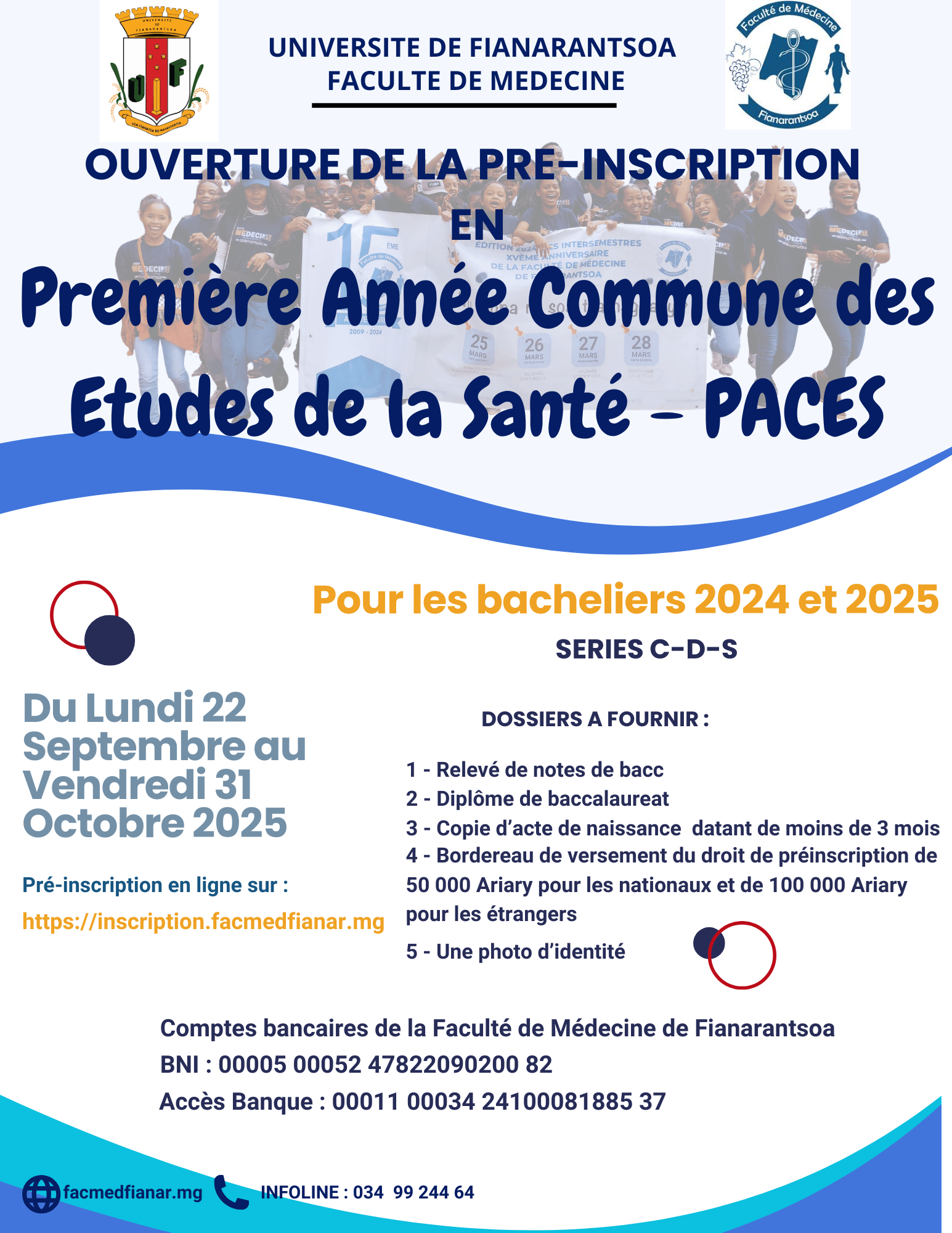 Préinscription PACES